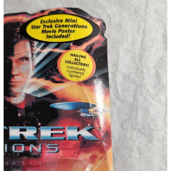 Star Trek Generations Vintage B'etor 5" Action Figure Playmates 1994 Sealed - Picture 4 of 4